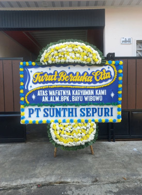 Papan Bunga Duka di Batu Sopang